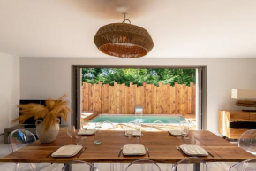 Villa de luxe au Pyla avec piscine chauffée en bordure du golf d'Arcachon, 5 chambres